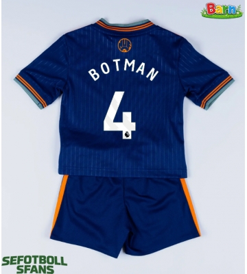 Newcastle United Sven Botman #4 Tredjeställ Barn 2025-26 Kortärmad (+ Korta byxor)